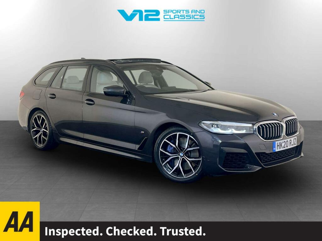BMW 5 Series 3.0 540I Mht M Sport Touring Hybrid Ste Grey