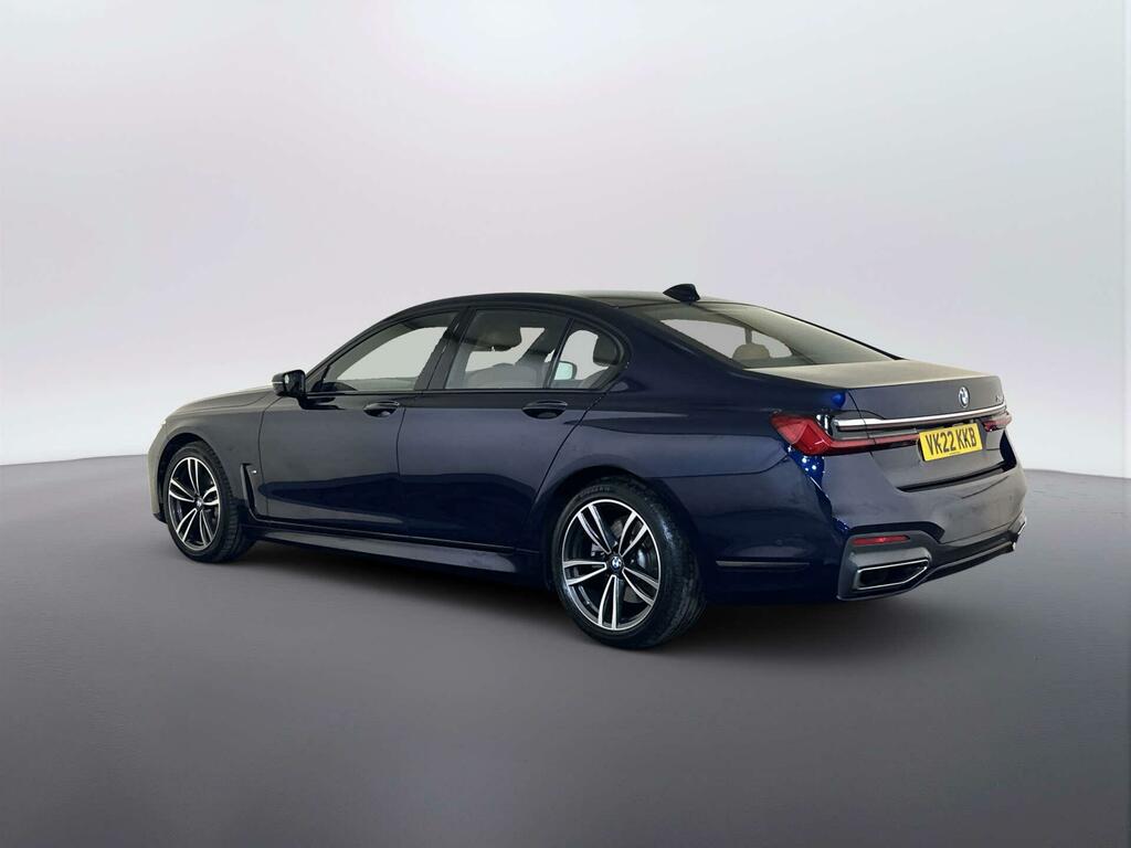 BMW 7 Series 3.0 740I M Sport Saloon Euro 6 S Blue #6