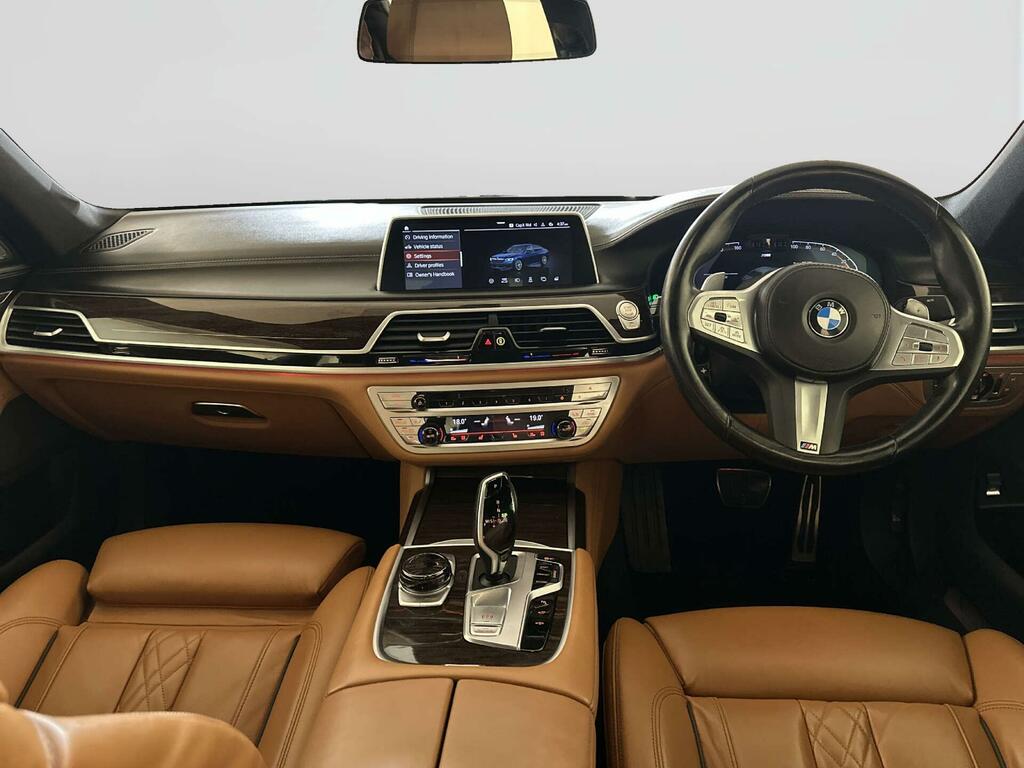 BMW 7 Series 3.0 740I M Sport Saloon Euro 6 S Blue #2