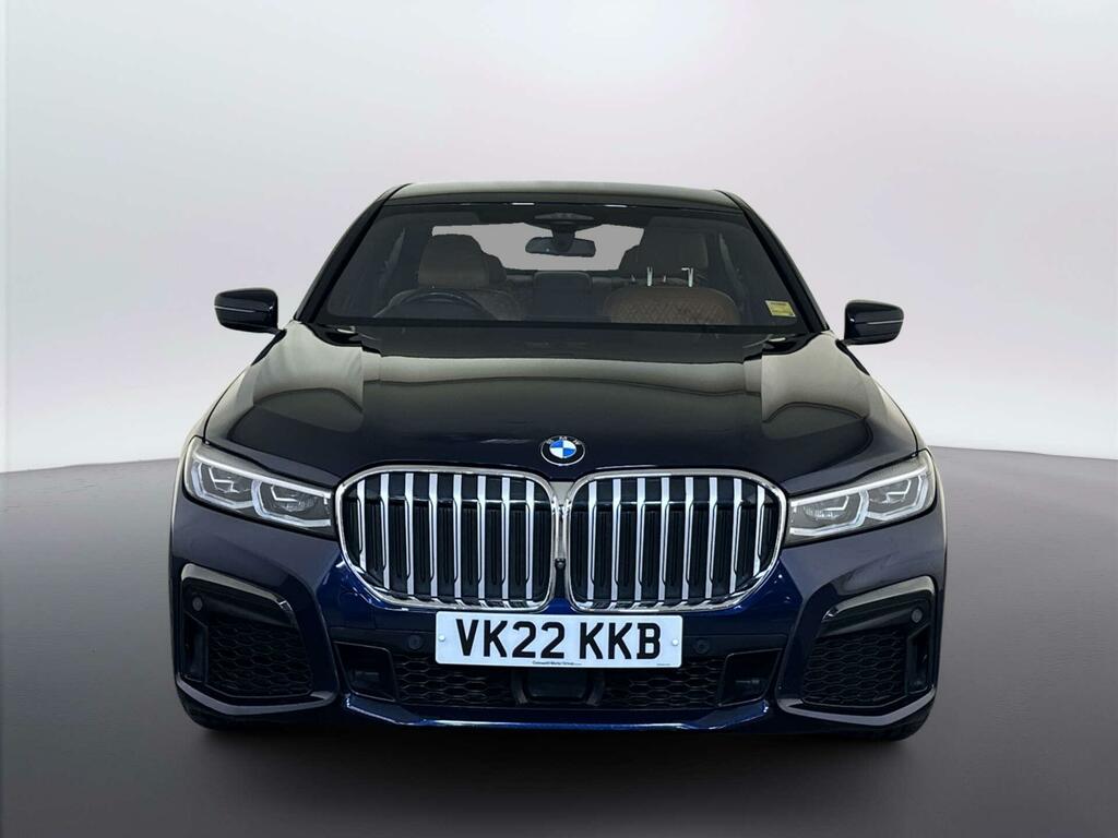 BMW 7 Series 3.0 740I M Sport Saloon Euro 6 S Blue #3