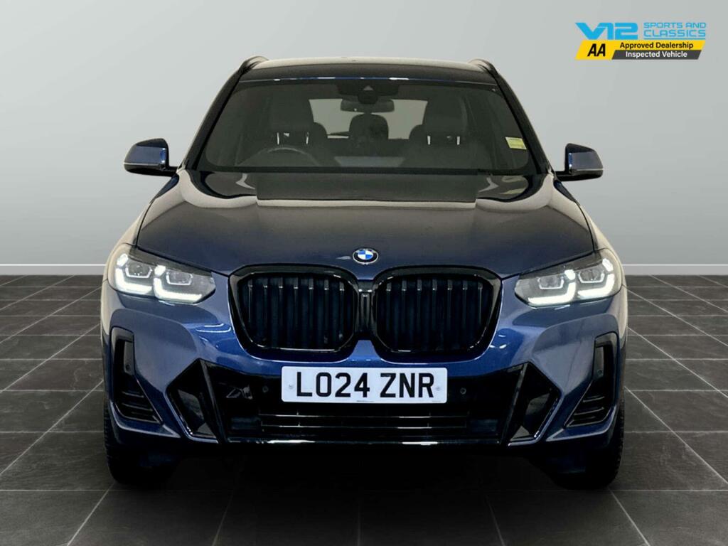 BMW X3 2.0 20I Mht M Sport Suv Hybrid Xdr LO24ZNR Blue #3