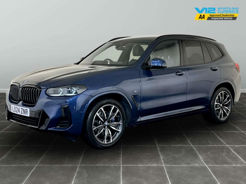 BMW X3 2.0 20I Mht M Sport Suv Hybrid Xdr LO24ZNR Blue #4