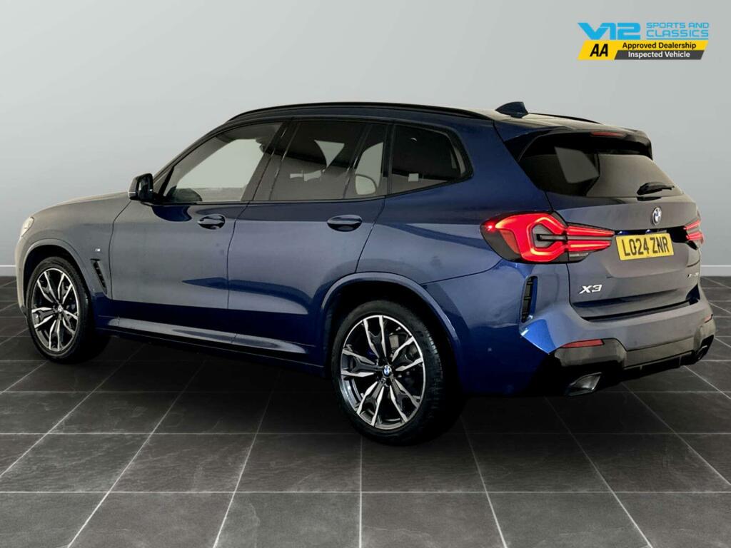 BMW X3 2.0 20I Mht M Sport Suv Hybrid Xdr LO24ZNR Blue #6