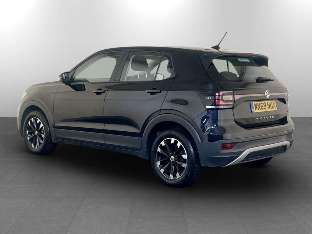 Volkswagen T-Cross 1.0 Tsi S Euro 6 Ss WN69NUX Black #6