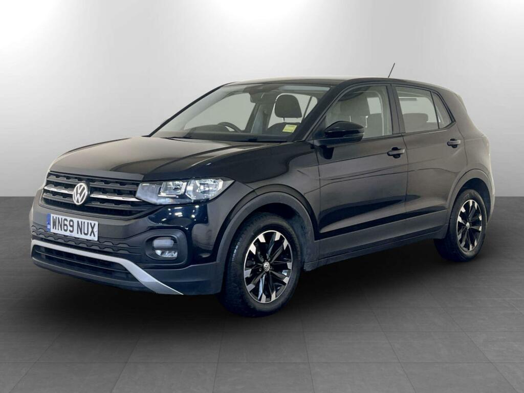 Volkswagen T-Cross 1.0 Tsi S Euro 6 Ss WN69NUX Black #4
