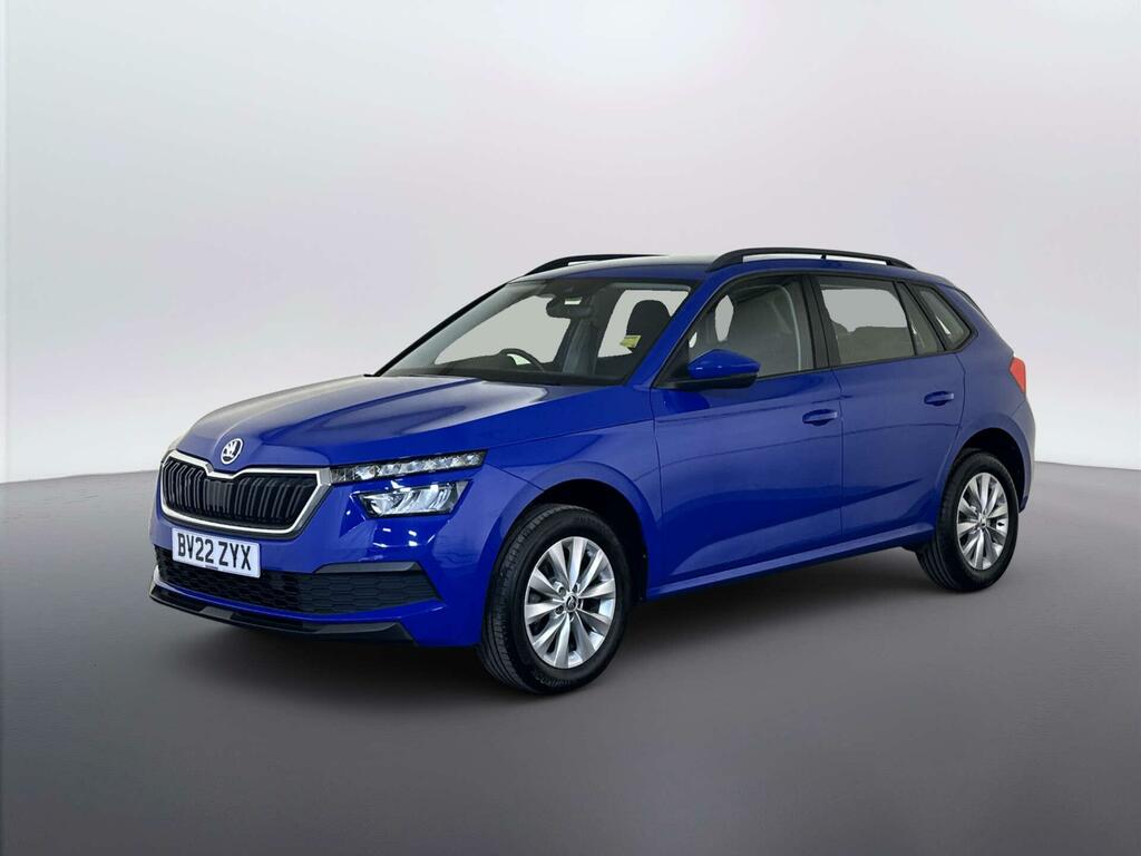 Skoda Kamiq 1.0 Tsi S Suv Euro 6 Ss 95 P BV22ZYX Blue #4