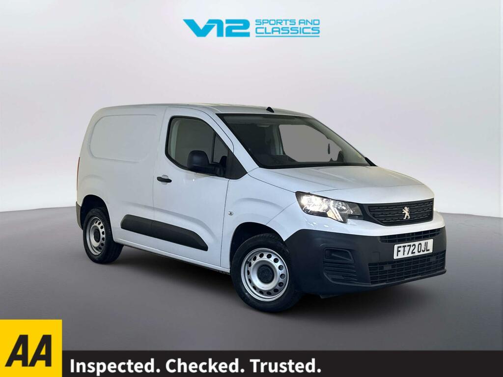 Peugeot Partner 1.5 Bluehdi 1000 Professional Premium Standard P White