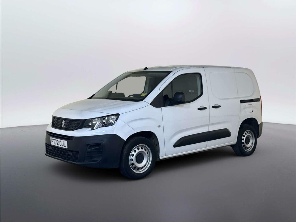 Peugeot Partner 1.5 Bluehdi 1000 Professional Premium Standard P FT72OJL White #4