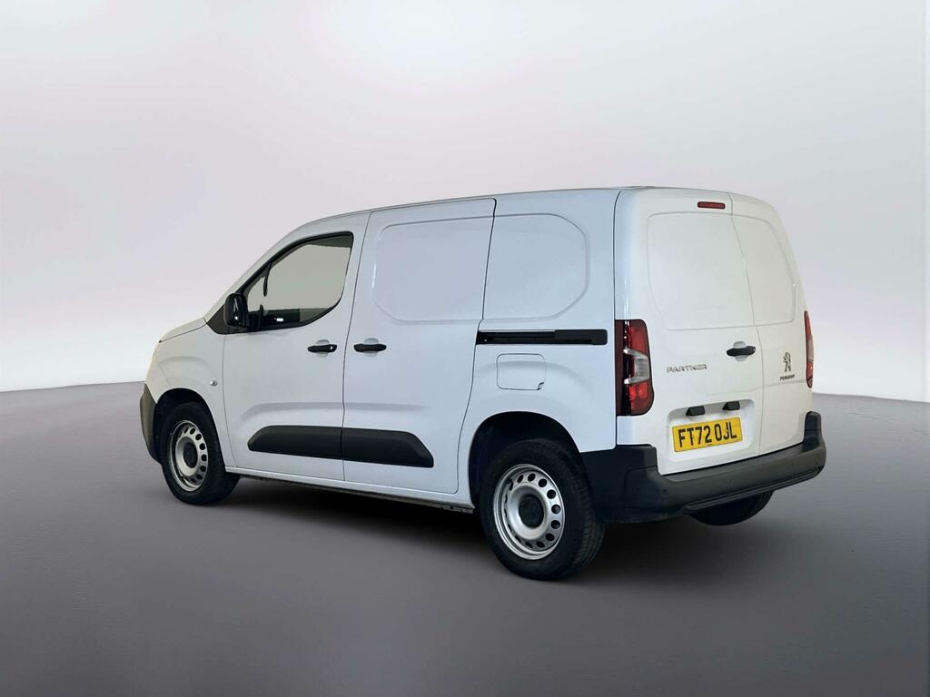 Peugeot Partner 1.5 Bluehdi 1000 Professional Premium Standard P FT72OJL White #6