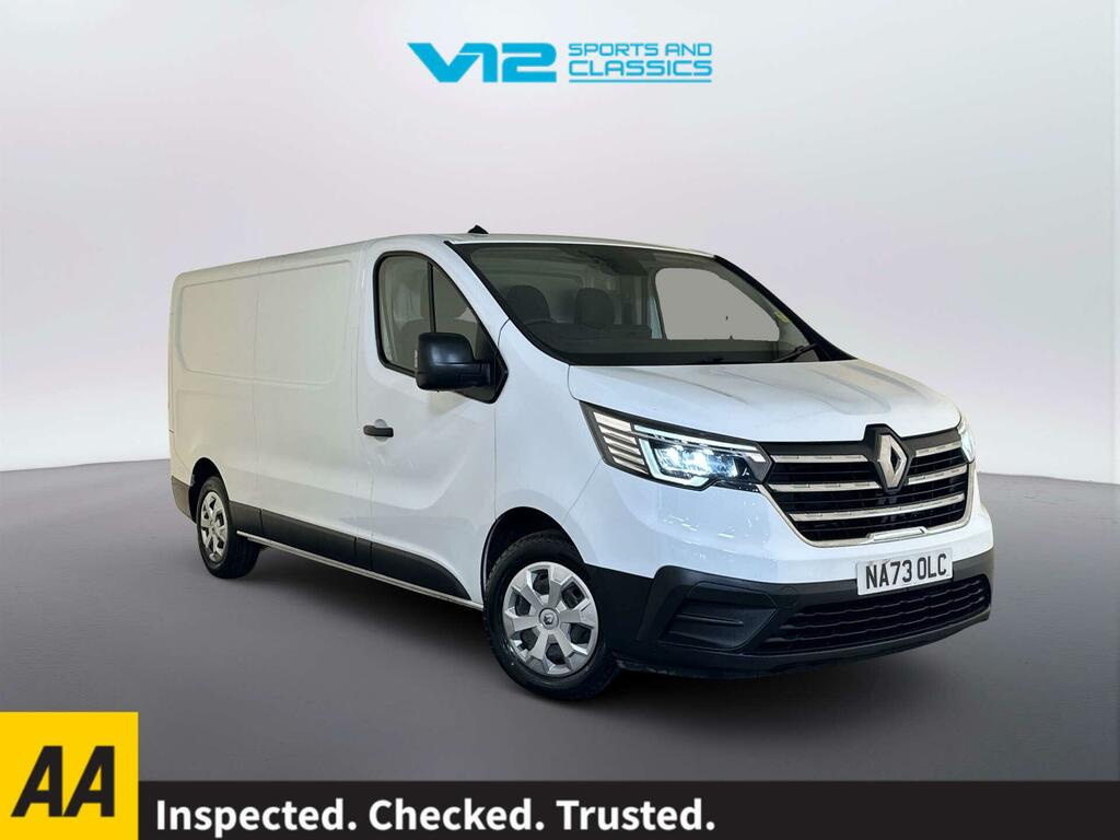 Renault Trafic 2.0 Dci Blue Ll30 Business Panel Van M White