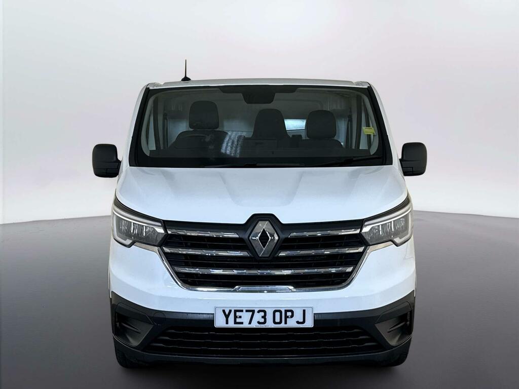 Renault Trafic 2.0 Dci Blue Ll30 Business Panel Van M YE73OPJ White #2
