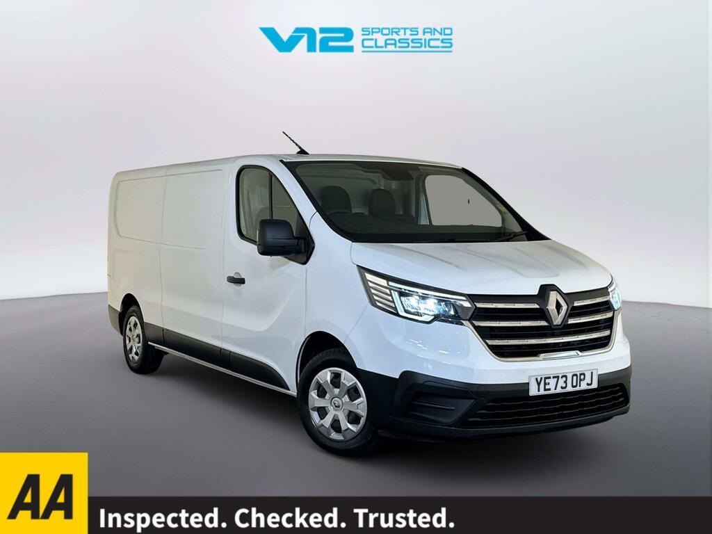 Renault Trafic 2.0 Dci Blue Ll30 Business Panel Van M White