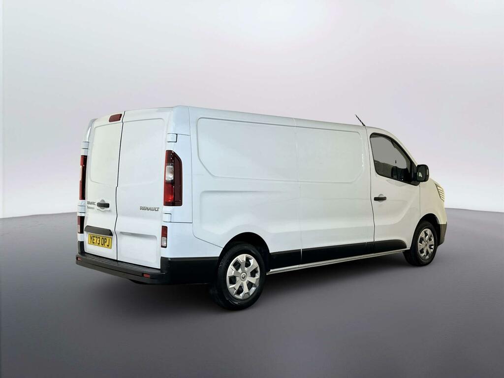 Renault Trafic 2.0 Dci Blue Ll30 Business Panel Van M YE73OPJ White #6