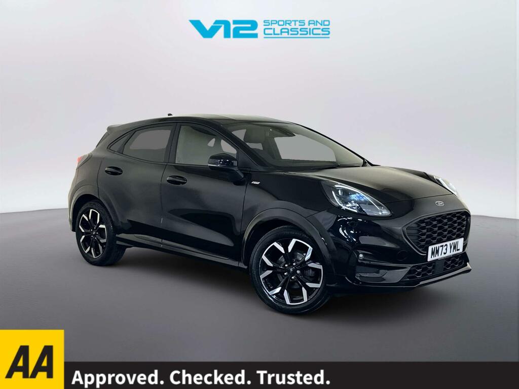 Ford Puma 1.0T Ecoboost Mhev St-line X Suv Hybrid Black