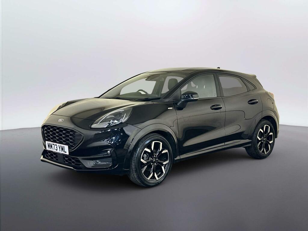 Ford Puma 1.0T Ecoboost Mhev St-line X Suv Hybrid MM73YML Black #4