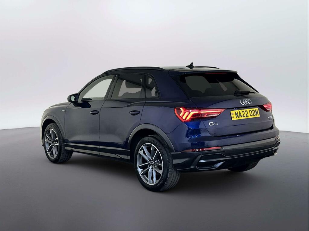 Audi Q3 2.0 Tdi 40 Black Edition Suv S Tronic Q NA22ODM Blue #6