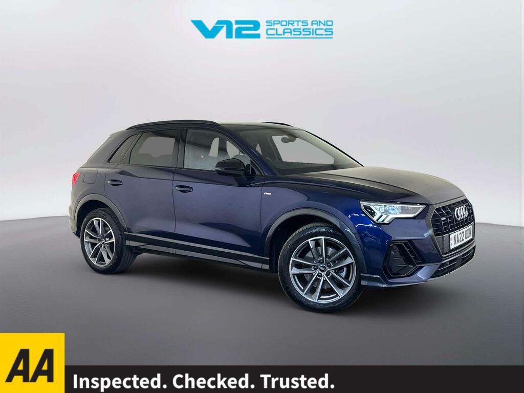 Audi Q3 2.0 Tdi 40 Black Edition Suv S Tronic Q Blue