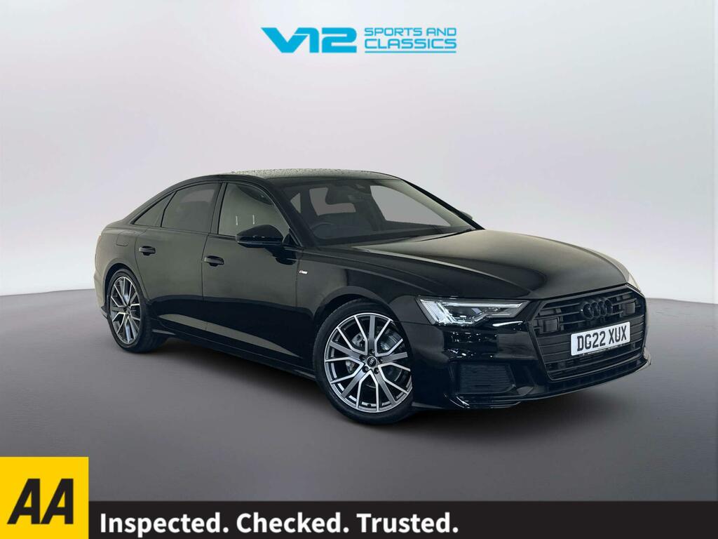 Audi A6 Saloon 2.0 Tfsi 40 Black Edition Saloon S Tron Black