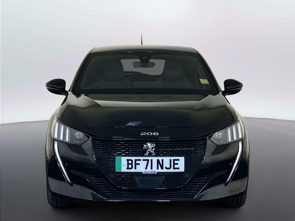 Peugeot e-208 50Kwh Gt Hatchback 136 Ps BF71NJE Black #3