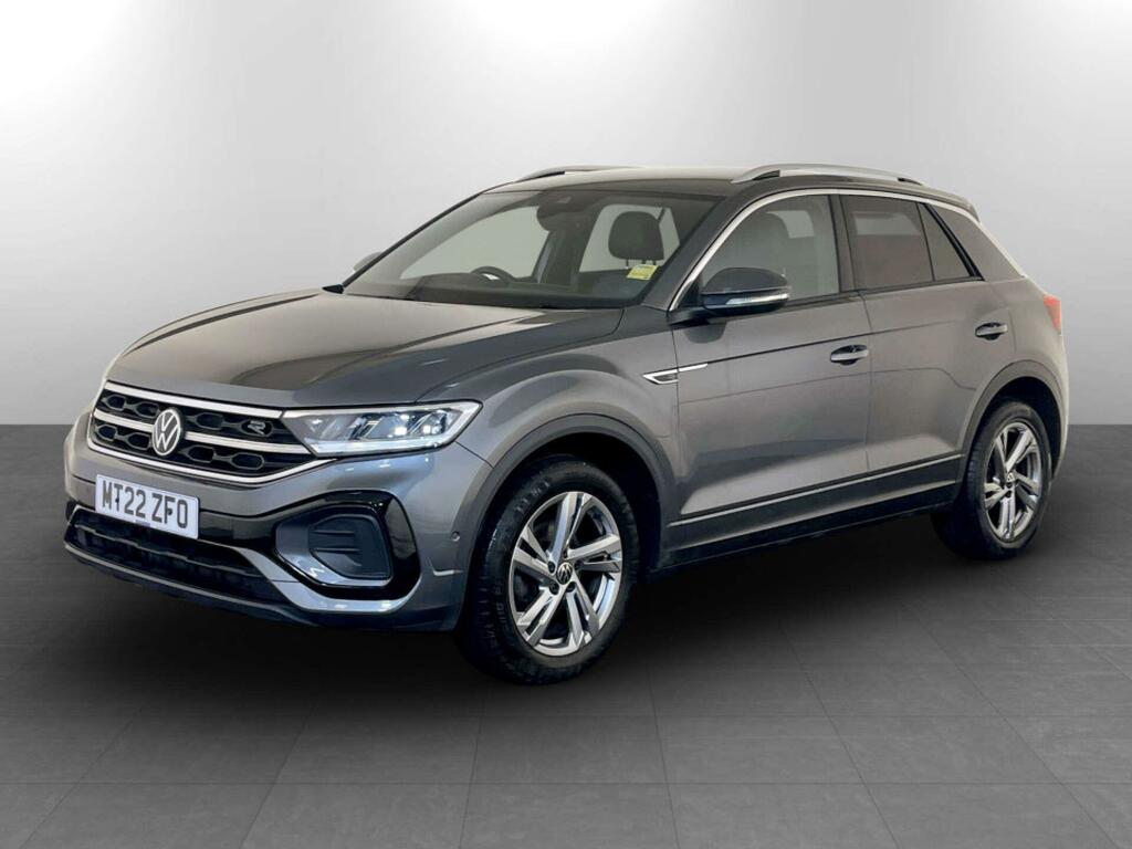 Volkswagen T-Roc 1.5 Tsi R-line Suv Euro 6 Ss MT22ZFO Grey #4