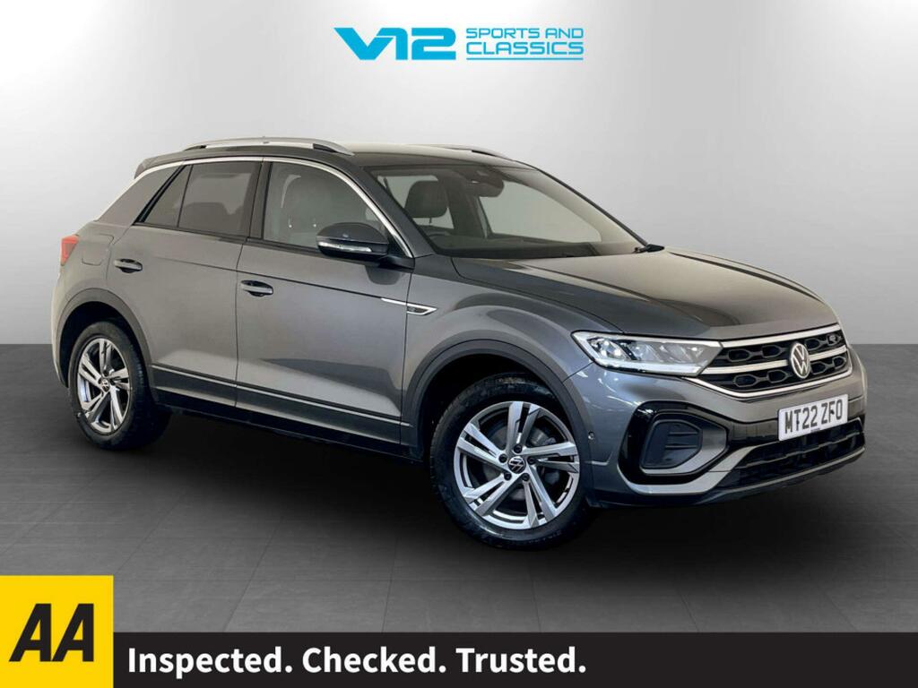 Volkswagen T-Roc 1.5 Tsi R-line Suv Euro 6 Ss Grey