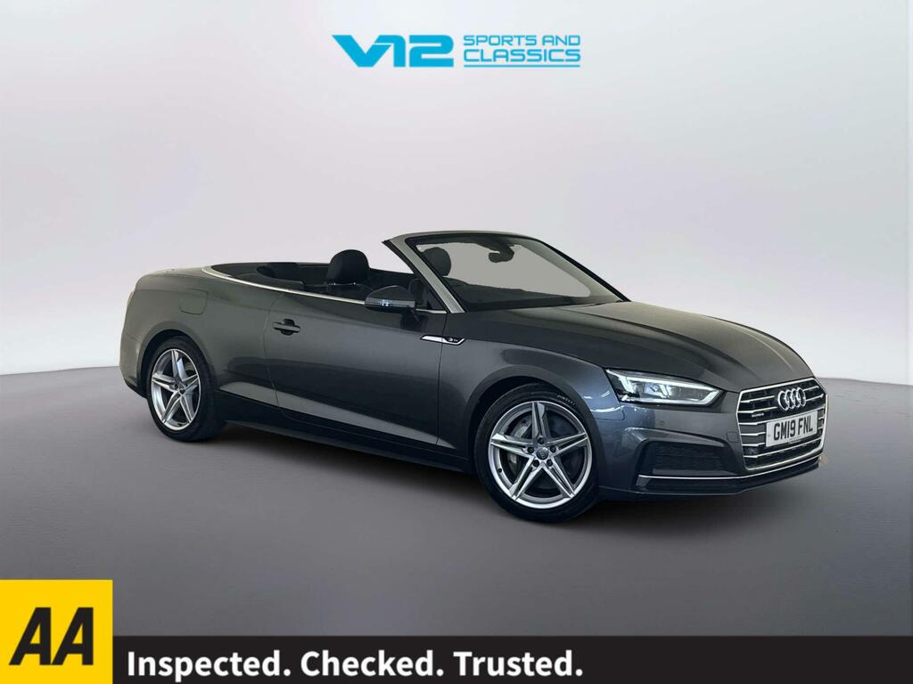 Audi A5 3.0 Tdi V6 S Line Convertible S Tronic Grey