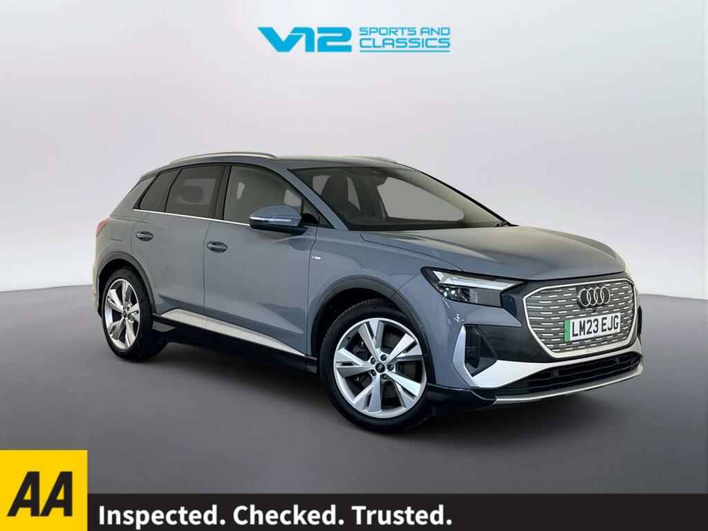 Audi Q4 E Tron 40 S Line Suv 82Kwh 204 Ps Grey