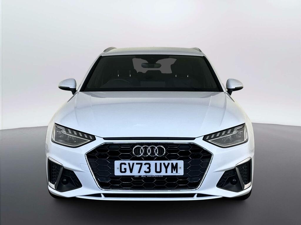 Audi A4 Avant 2.0 Tfsi 40 S Line Estate S Tronic Euro GV73UYM White #3
