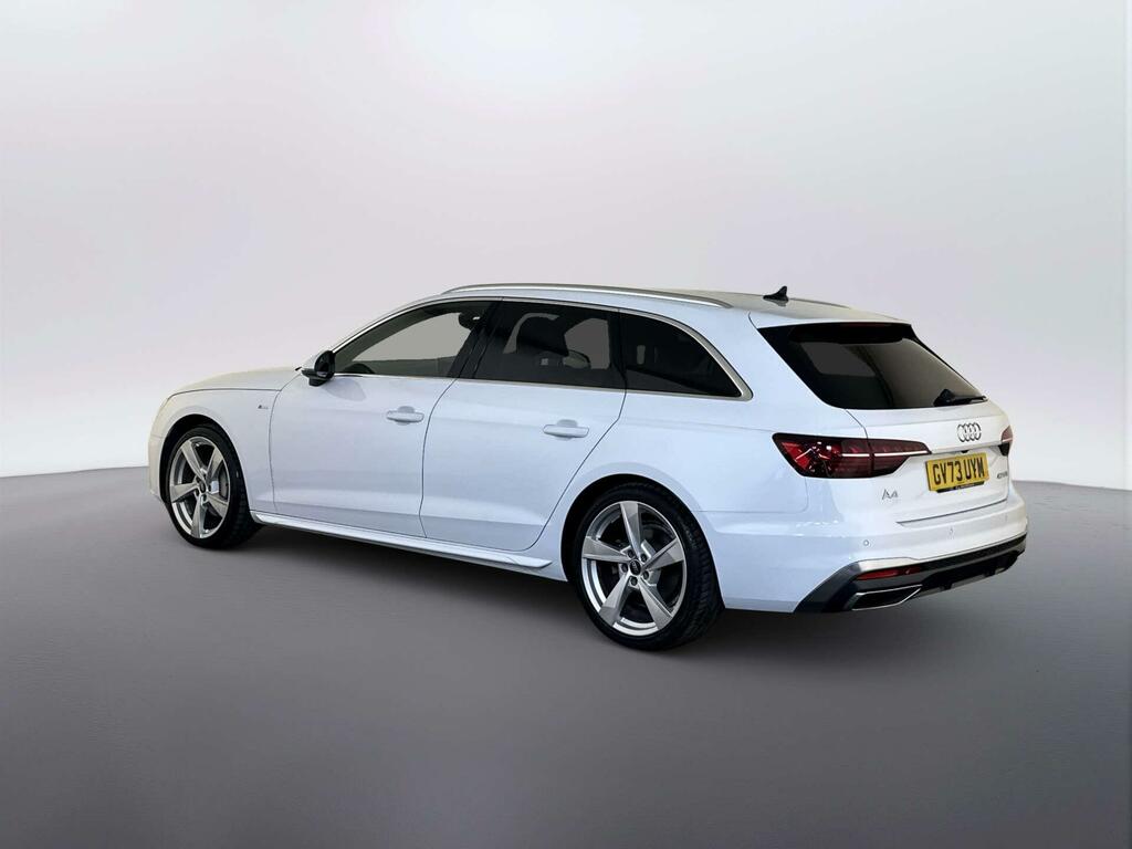 Audi A4 Avant 2.0 Tfsi 40 S Line Estate S Tronic Euro GV73UYM White #6