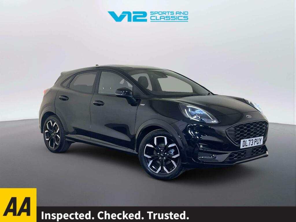 Ford Puma 1.0T Ecoboost Mhev St-line X Suv Hybrid Black