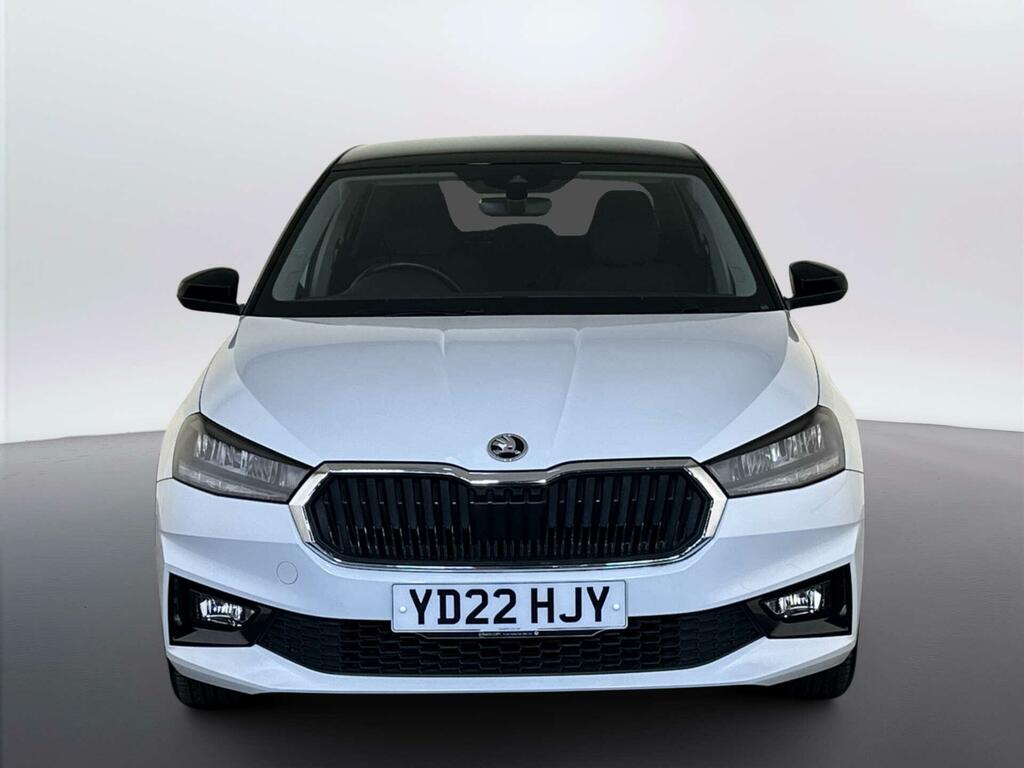 Skoda Fabia 1.0 Tsi Colour Edition Hatchback YD22HJY White #3