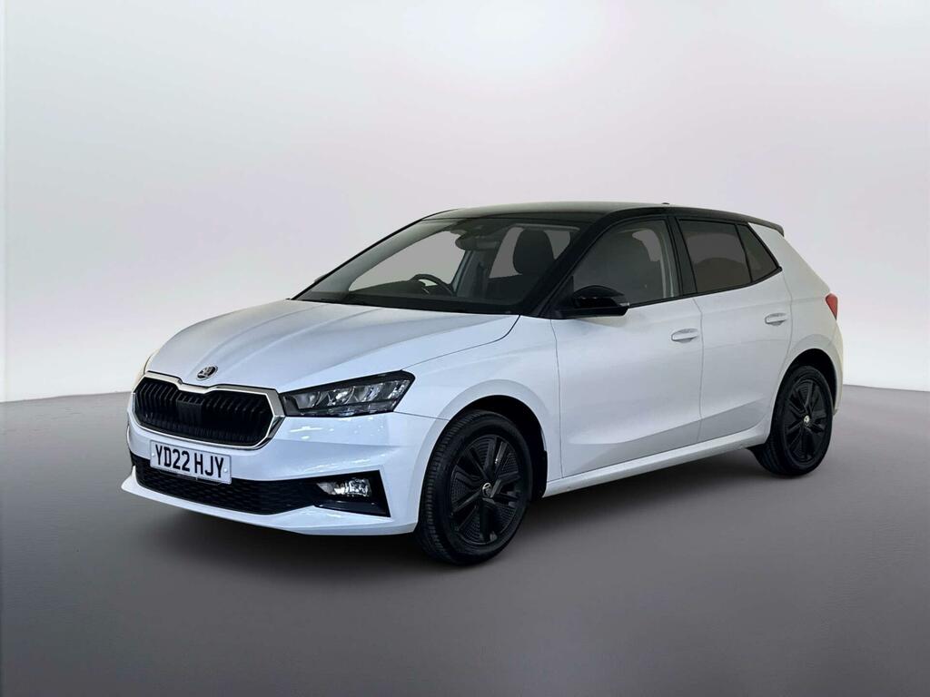 Skoda Fabia 1.0 Tsi Colour Edition Hatchback YD22HJY White #4