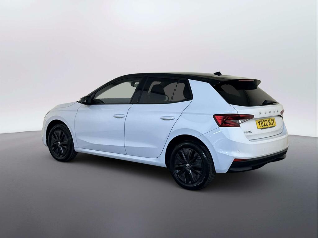 Skoda Fabia 1.0 Tsi Colour Edition Hatchback YD22HJY White #6