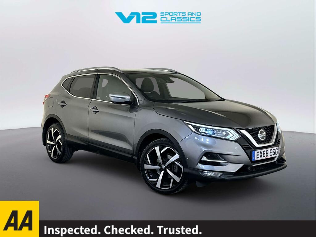 Nissan Qashqai 1.3 Dig-t Tekna Suv Dct Euro 6 S Grey