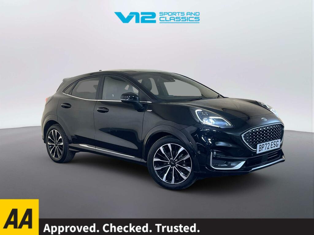 Ford Puma 1.0T Ecoboost Mhev St-line Vignale Suv Black