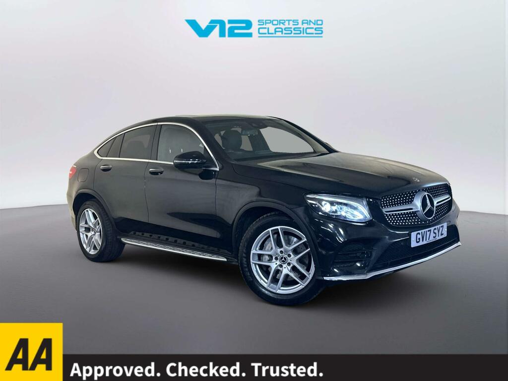 Mercedes-Benz GLC Class 2.1 Glc220d Amg Line Premium Plus Coupe Dies Black