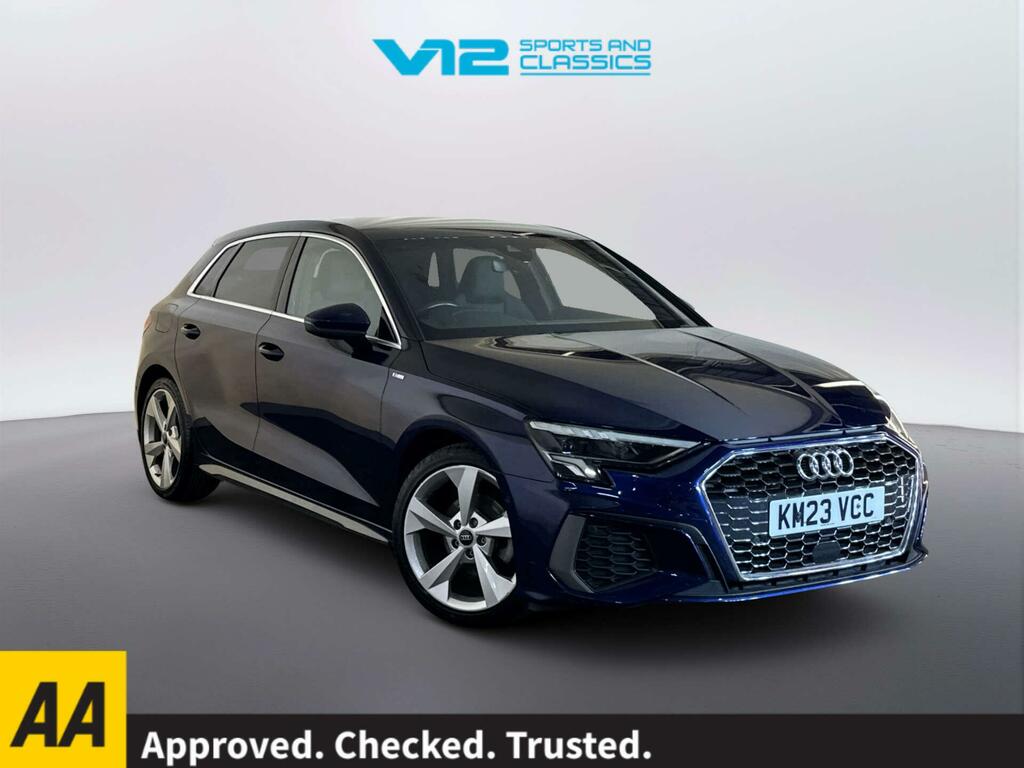 Audi A3 1.5 Tfsi 35 S Line Sportback Eur Blue