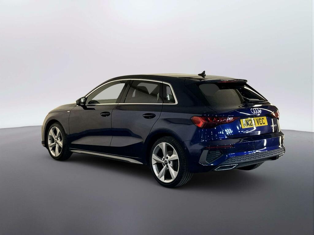 Audi A3 1.5 Tfsi 35 S Line Sportback Eur KM23VCC Blue #6