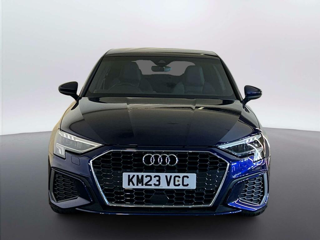 Audi A3 1.5 Tfsi 35 S Line Sportback Eur KM23VCC Blue #3