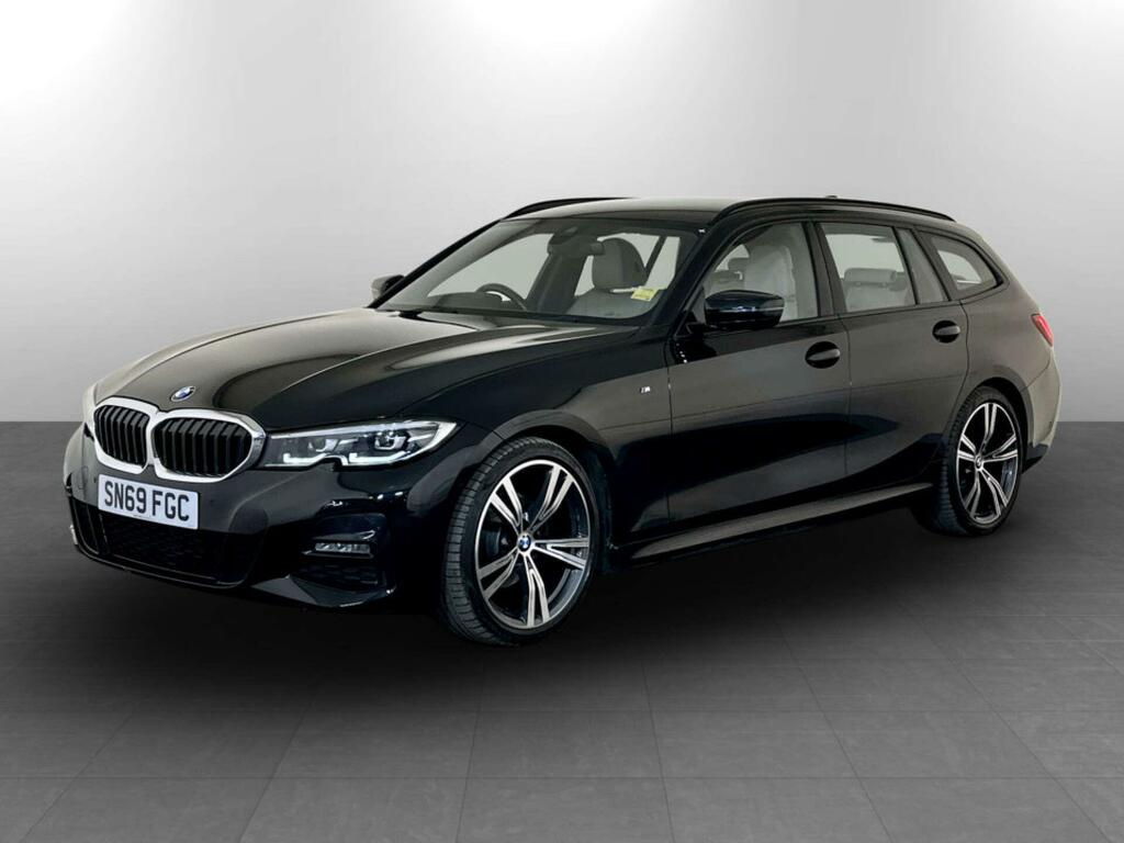 BMW 3 Series 2.0 320D M Sport Touring Xdrive Euro 6 Ss SN69FGC Black #4