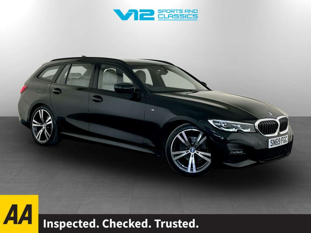 BMW 3 Series 2.0 320D M Sport Touring Xdrive Euro 6 Ss Black