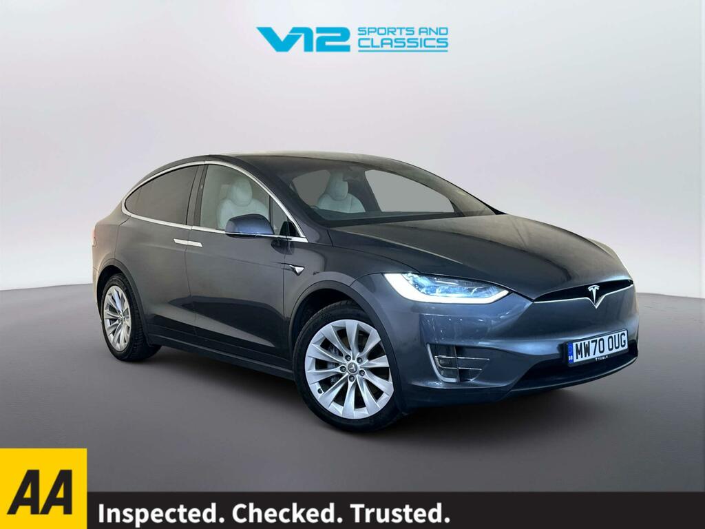Tesla Model X Dual Motor Long Range Plus Suv Grey