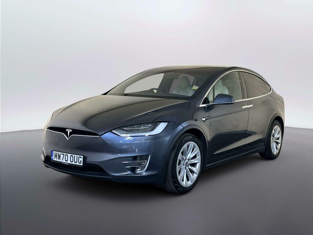 Tesla Model X Dual Motor Long Range Plus Suv Grey #4
