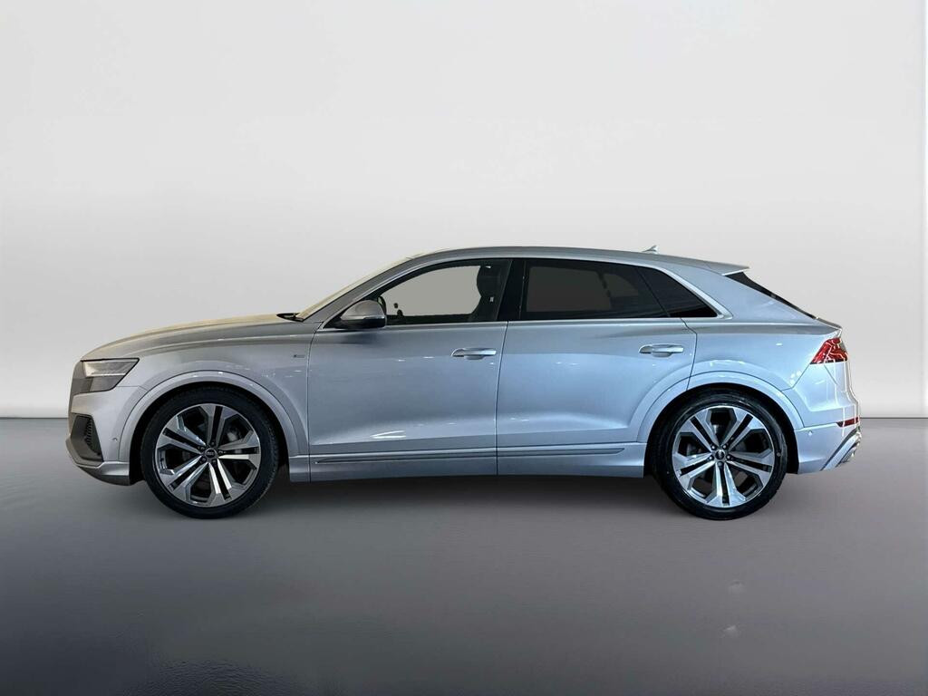 Audi Q8 3.0 Tfsi V6 55 S Line Suv Tiptronic Qua YR22VZJ Silver #5