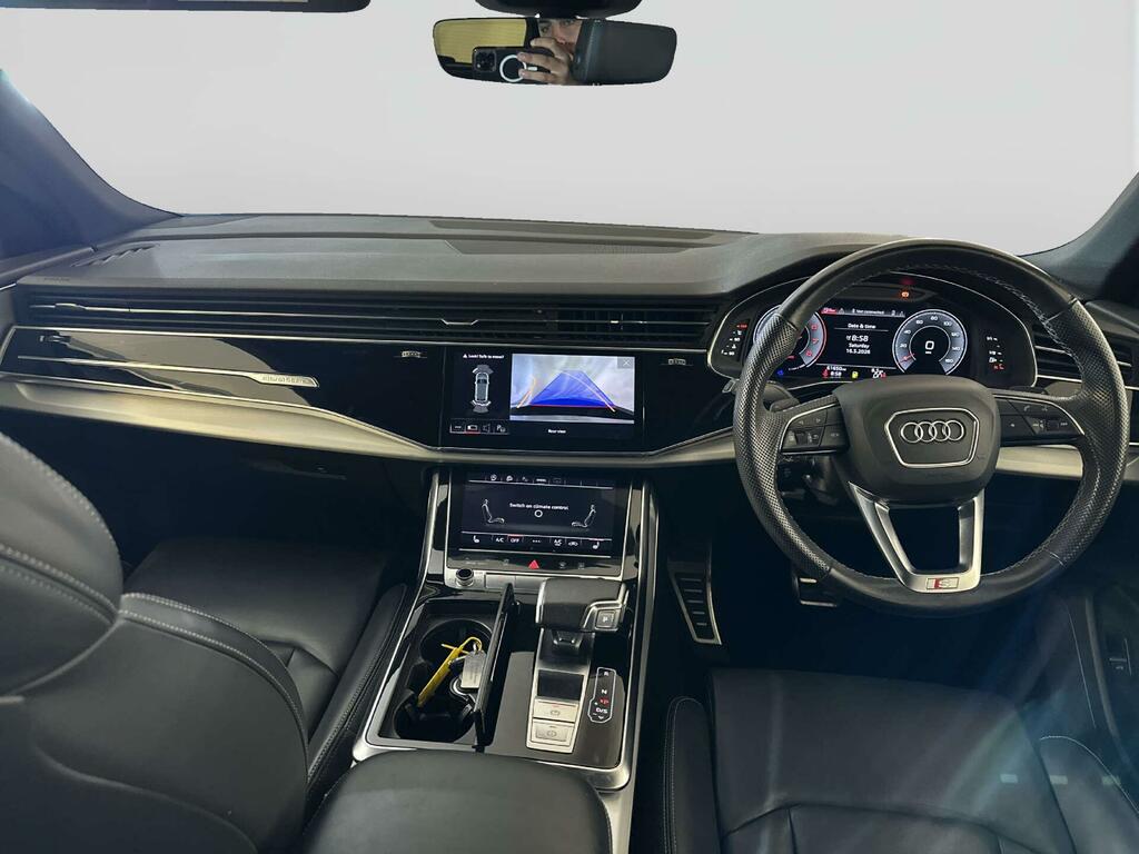 Audi Q8 3.0 Tfsi V6 55 S Line Suv Tiptronic Qua YR22VZJ Silver #2