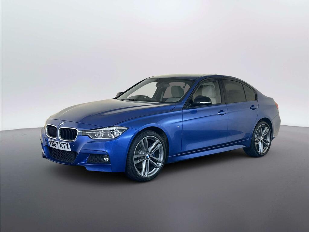BMW 3 Series 2.0 320I M Sport Shadow Edition Saloon YB67KTX Blue #4