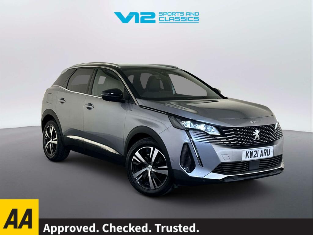 Peugeot 3008 1.5 Bluehdi Gt Suv Euro 6 Ss Grey