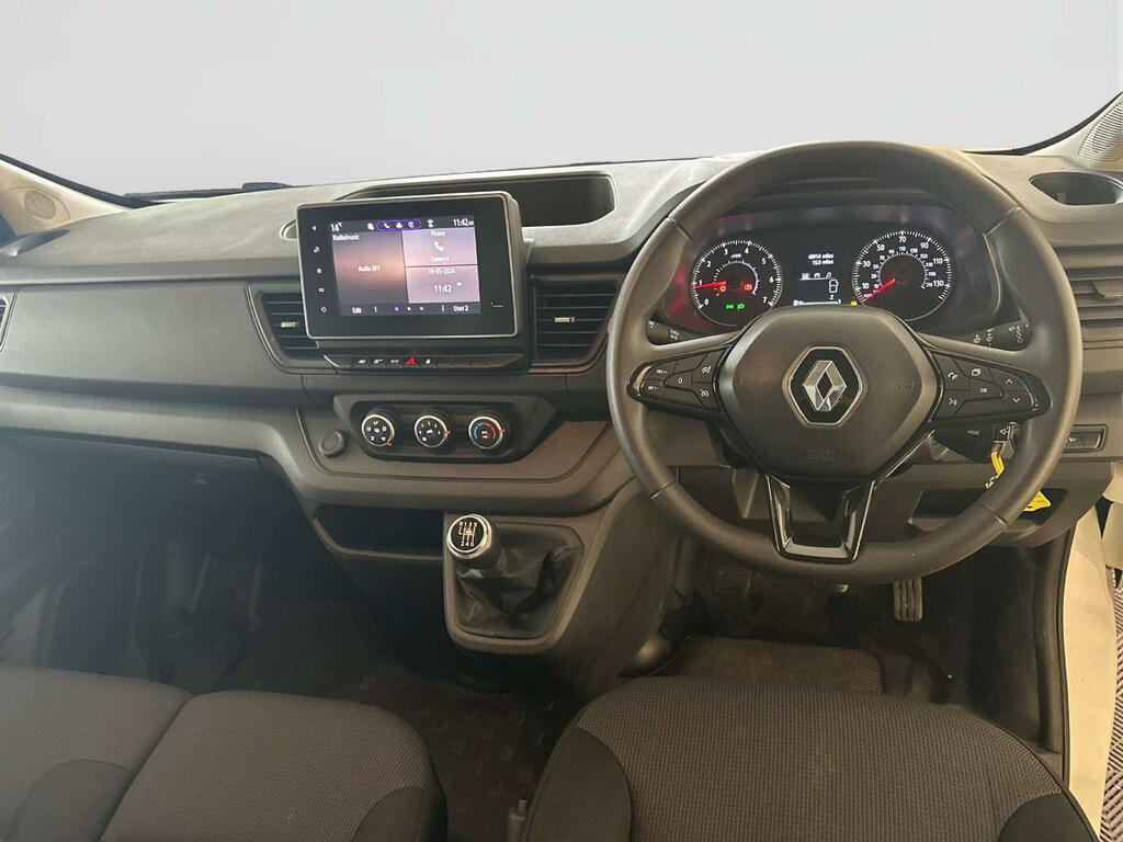 Renault Trafic 2.0 Dci Blue Sl28 Business Panel Van M FL23YNR White #2