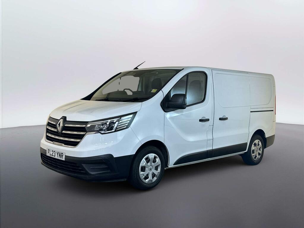 Renault Trafic 2.0 Dci Blue Sl28 Business Panel Van M FL23YNR White #4