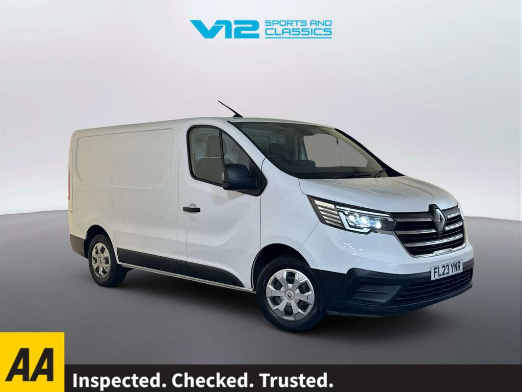 Renault Trafic 2.0 Dci Blue Sl28 Business Panel Van M White